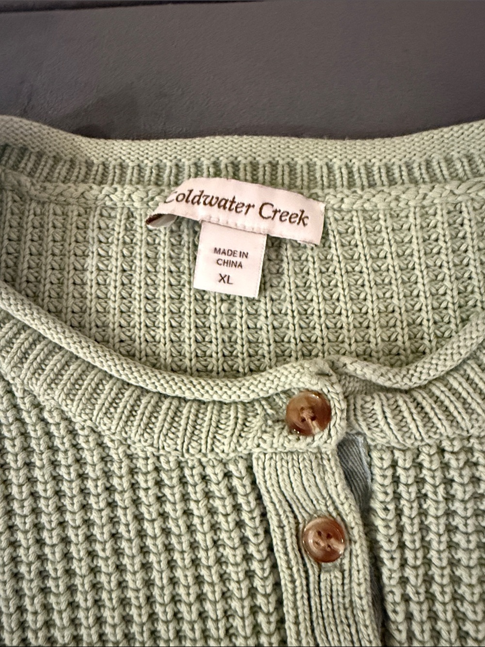 Codwater Creek Knit sweater xl - Picture 2 of 5